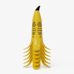 Better Brush 2 Foot Banana Wet Floor Cone